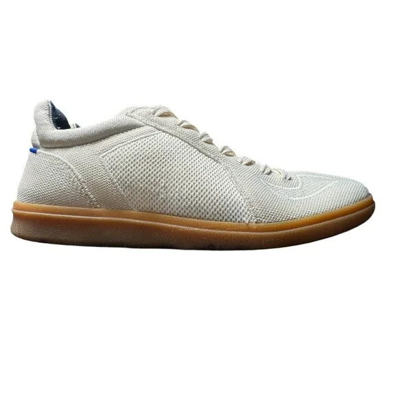 Rothy’s Size 9 The RS01 Sneaker‎ in Bone White Men’s Lace Up Sneakers #S143-15